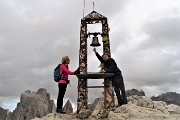 In vetta al Monte Mulaz (2906 m) alle Pale di San Martino il 13 agosto 2017 - FOTOGALLERY